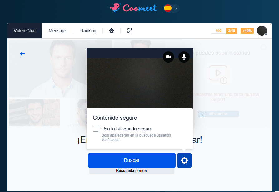 Cómo trabajar como modelo webcam en Coomeet - empezar a transmitir